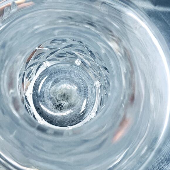 VTG Cut Clear Crystal Glass Carafe Decanter Waterford Replacement Vase Elegant - Picture 10 of 10